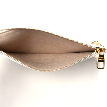 Louis Vuitton Empreinte Monogram Spring In The City Neverfull Pochette MM Kaki Beige Cream 5 of 6