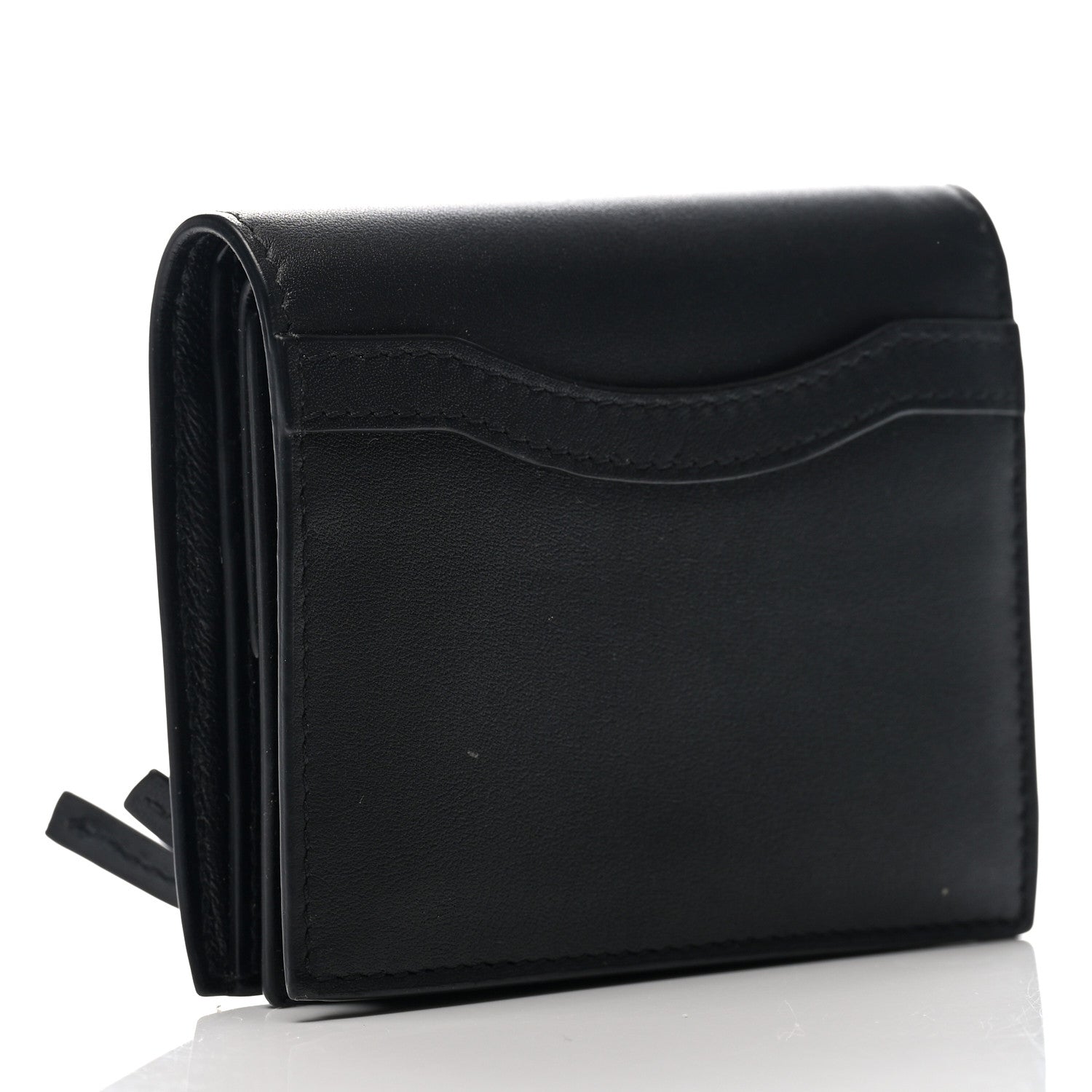 Balenciaga Calfskin Neo Classic Wallet Black 2 of 6