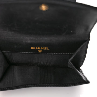 Chanel Caviar Timeless CC Flap Wallet Black 6 of 13