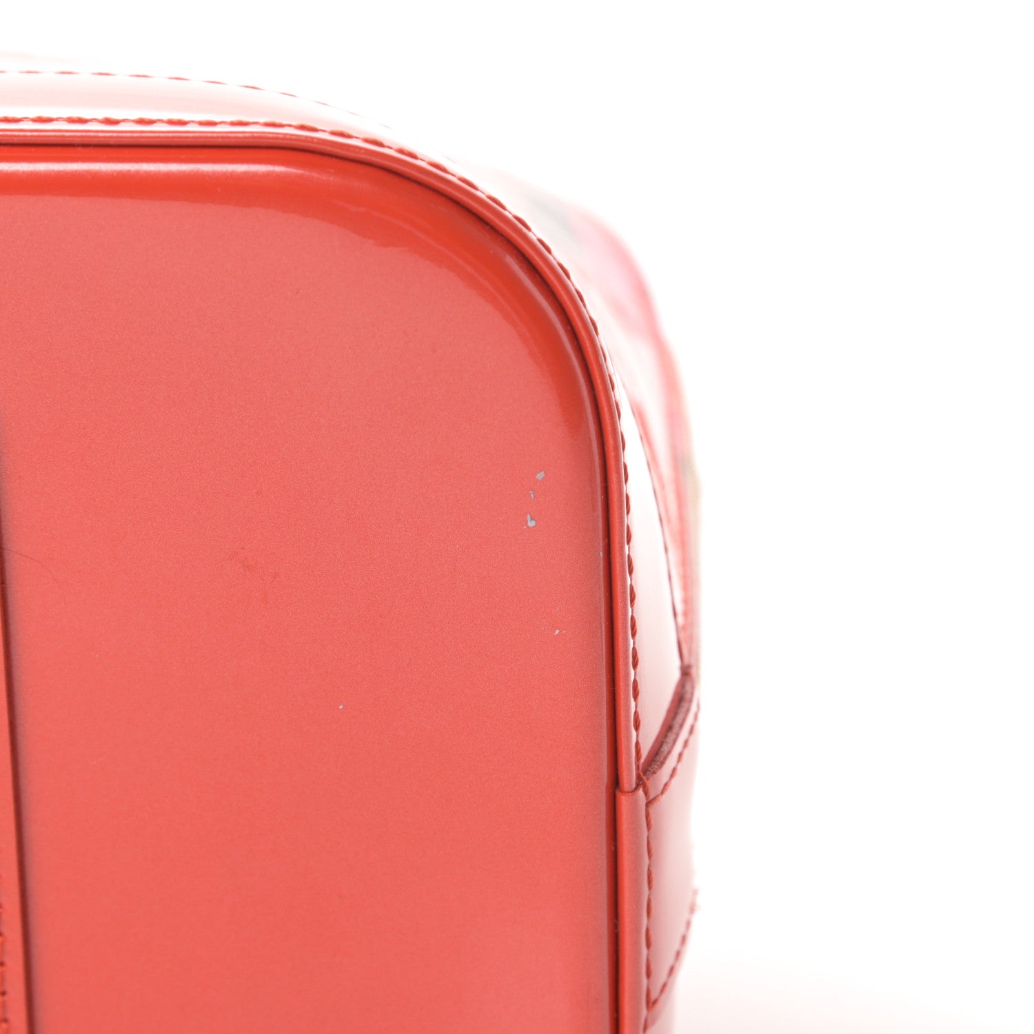 Louis Vuitton Vernis Roses Alma GM Orange Sunset 11 of 14