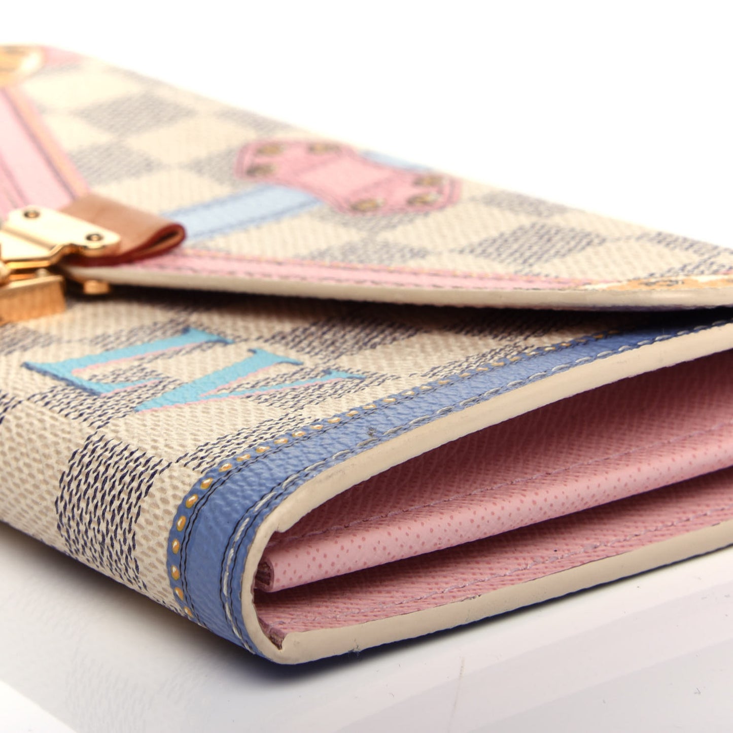 Damier Azur Summer Trunks Sarah Wallet NM