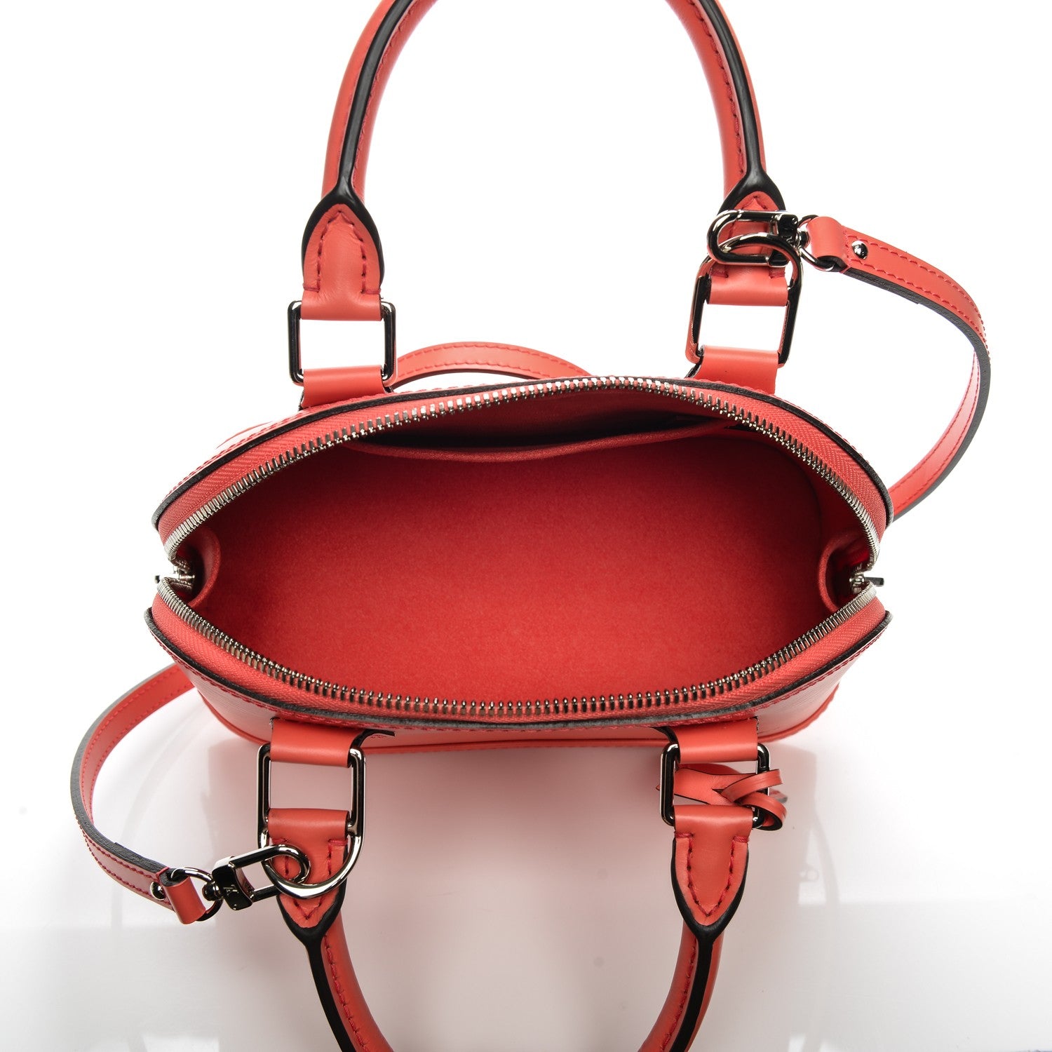 Louis Vuitton Epi Alma BB Poppy 11 of 12