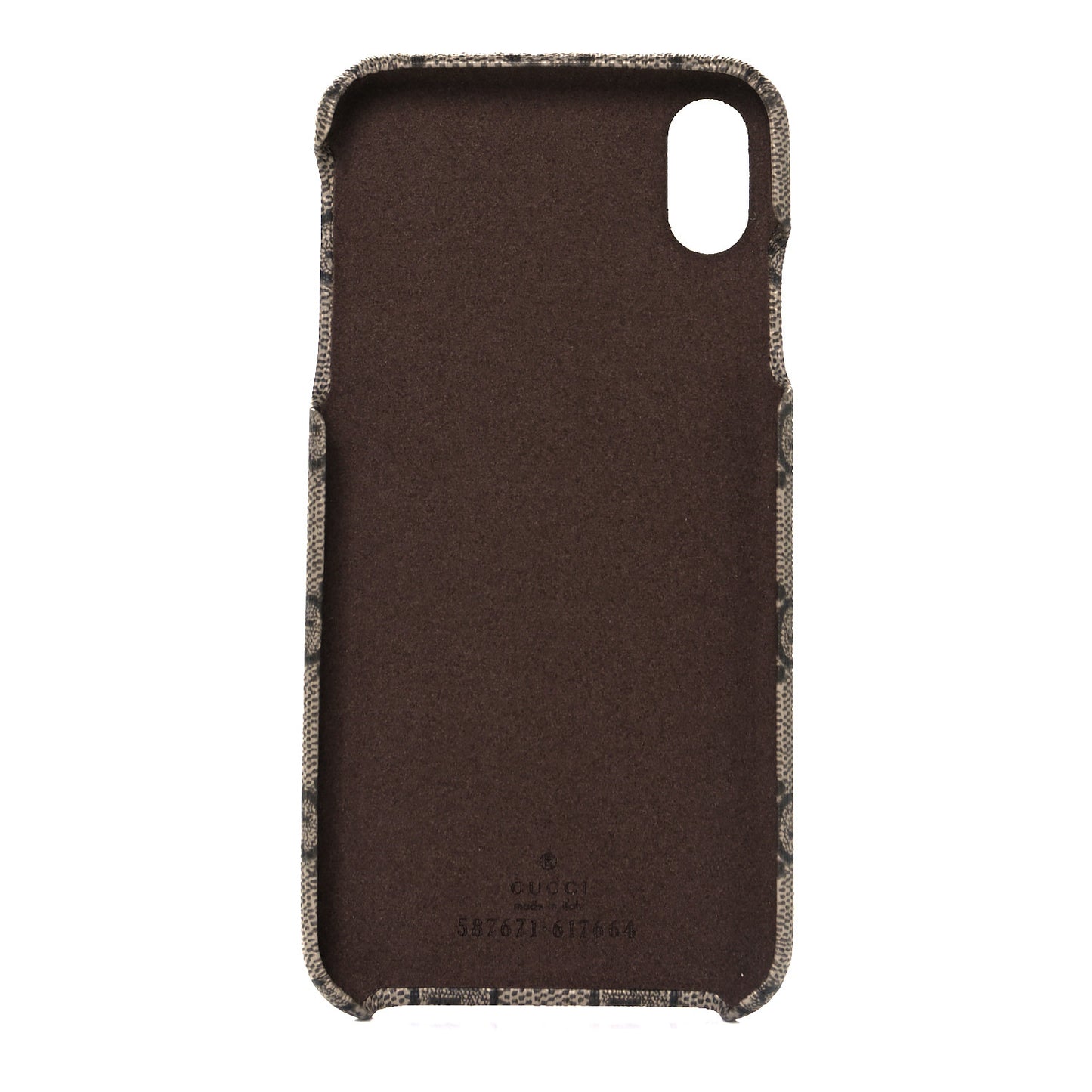 GG Supreme Monogram Ophidia iPhone XS Max Case