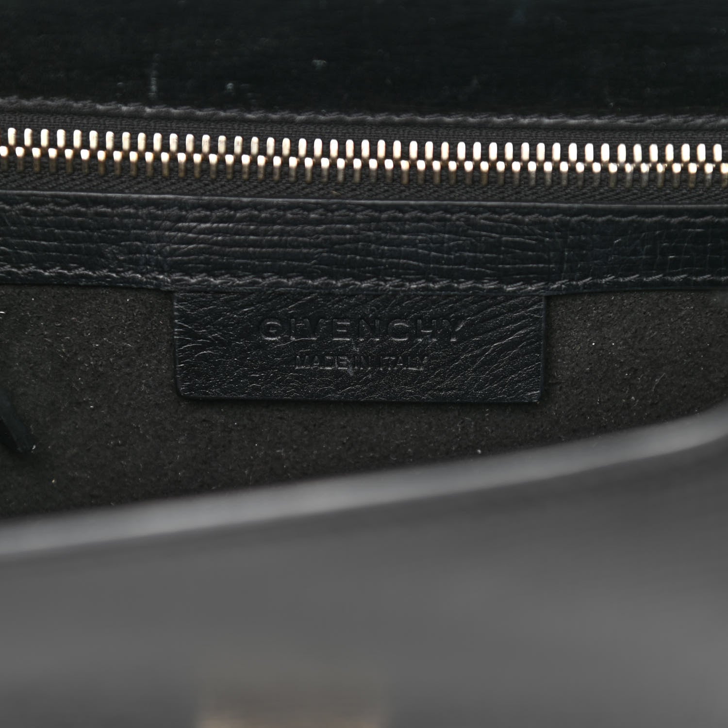 Givenchy Textured Calfskin Mini Pandora Box Chain Crossbody Bag Black 6 of 12