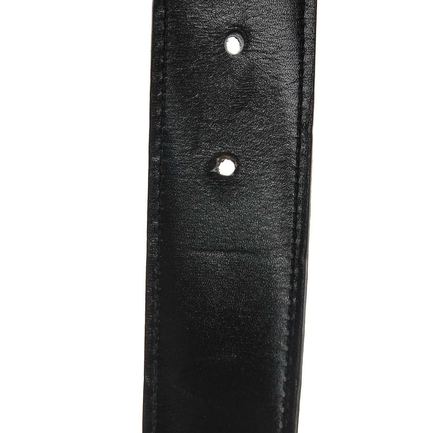 Hermes Box Togo 32mm H Belt 90 Black Chocolate 8 of 8