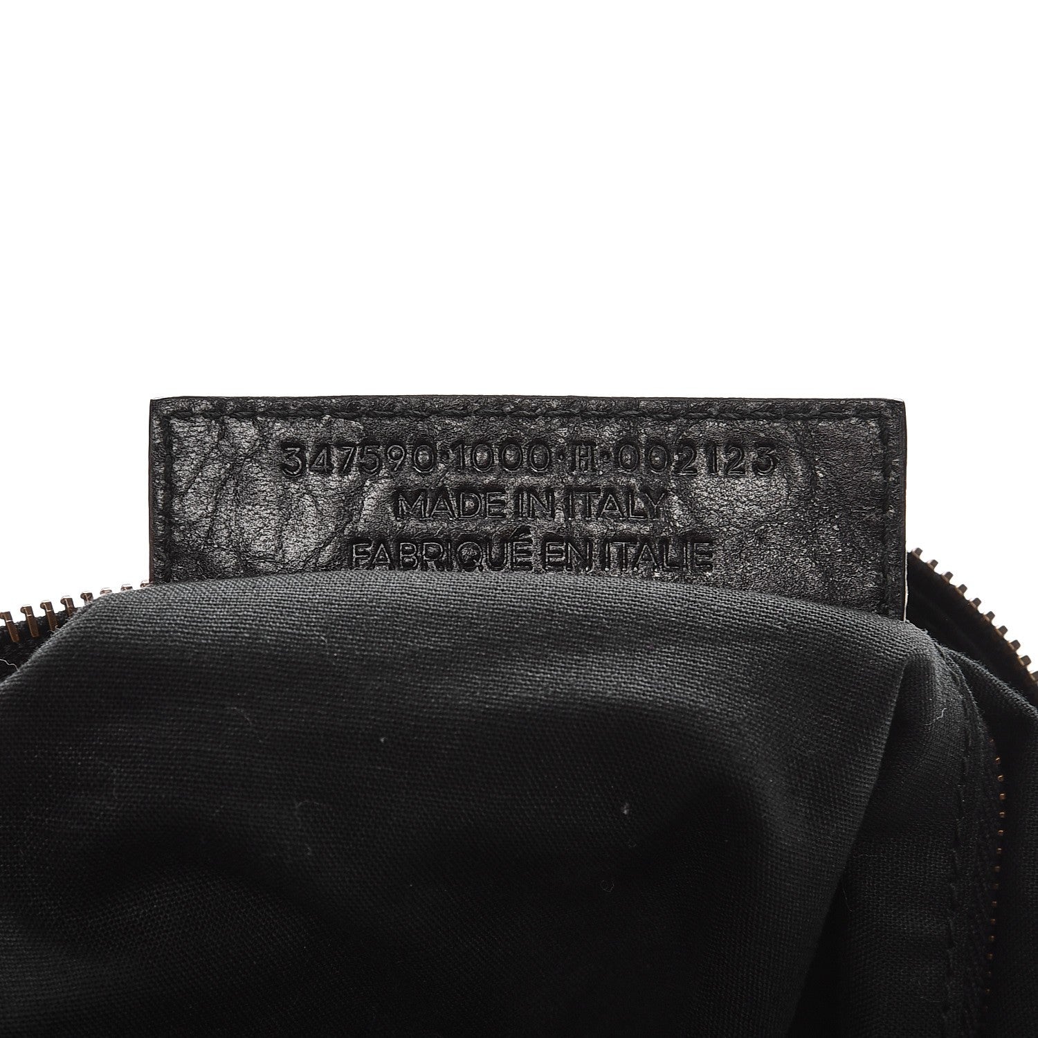 Balenciaga Agneau Classic Hardware Extra Small Zip Traveler Backpack Black 8 of 8