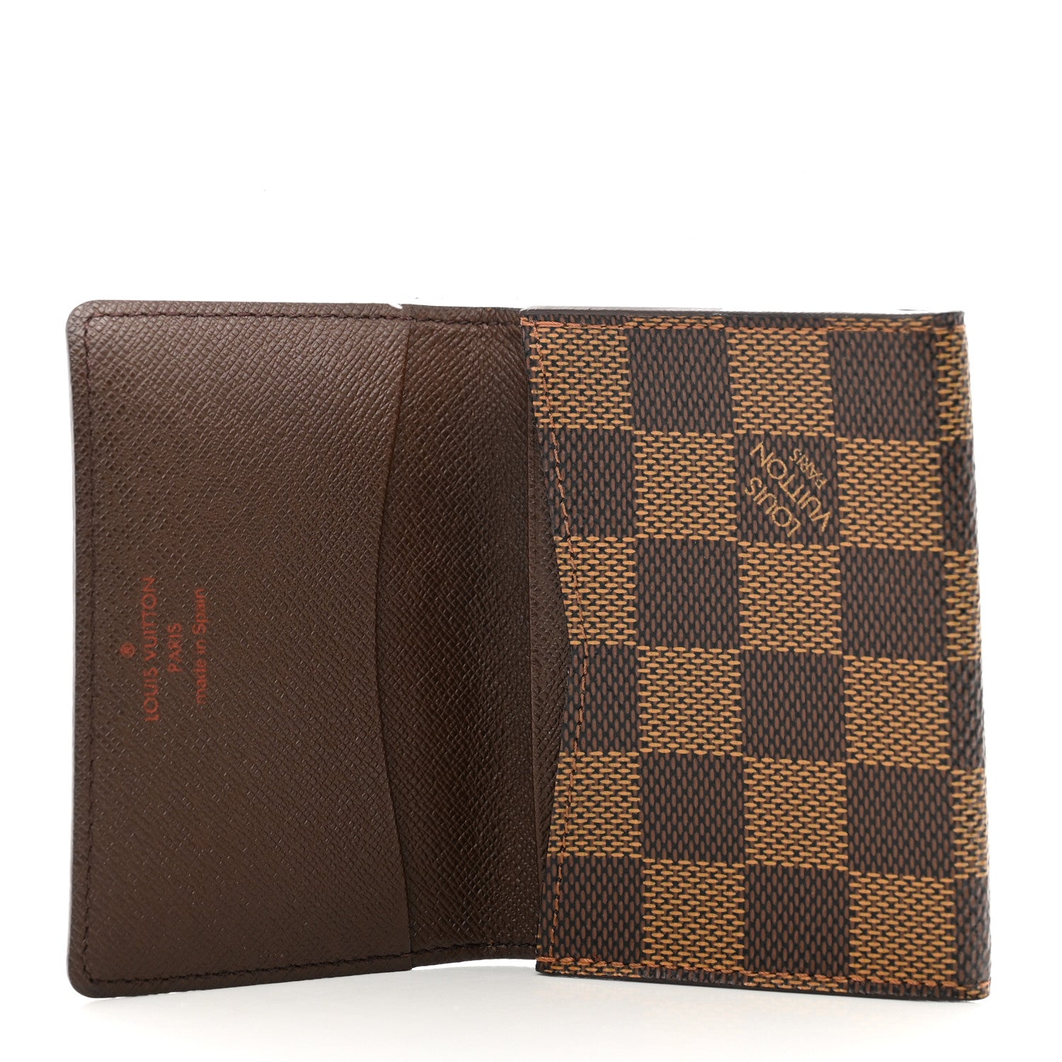 Louis Vuitton Damier Ebene Business Card Holder 6 of 8