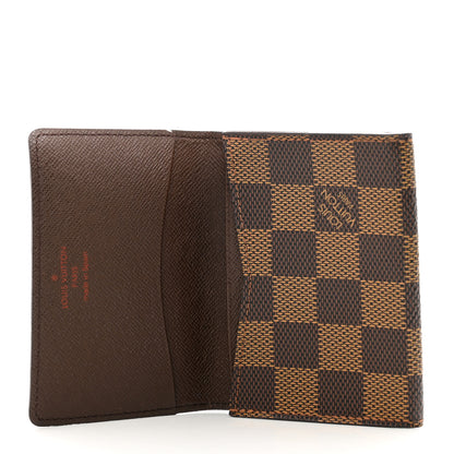 Louis Vuitton Damier Ebene Business Card Holder 6 of 8