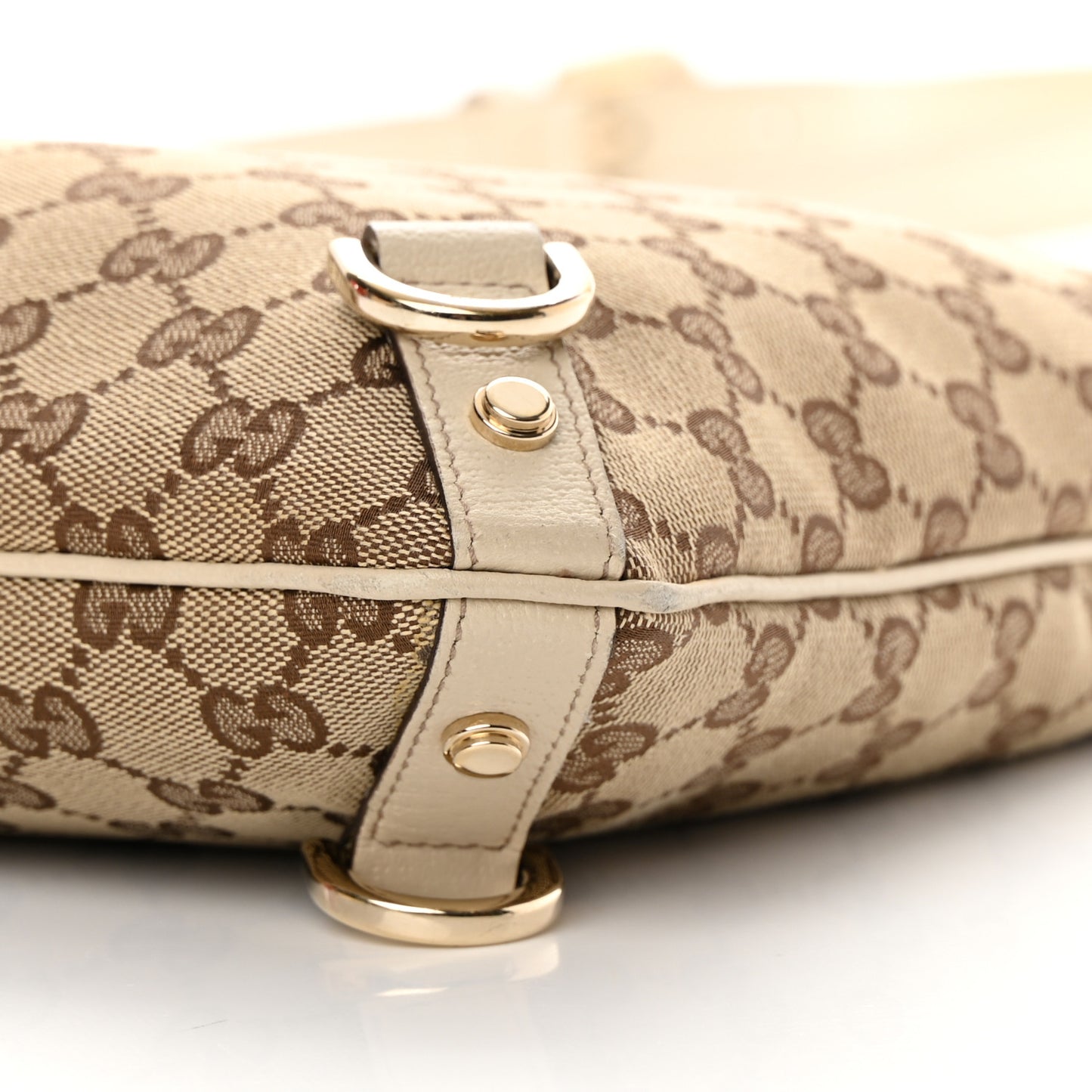 Monogram Abbey Messenger Bag Off White
