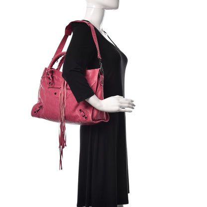 Balenciaga Agneau Classic Hardware City Cyclamen Fucsia 2 of 17