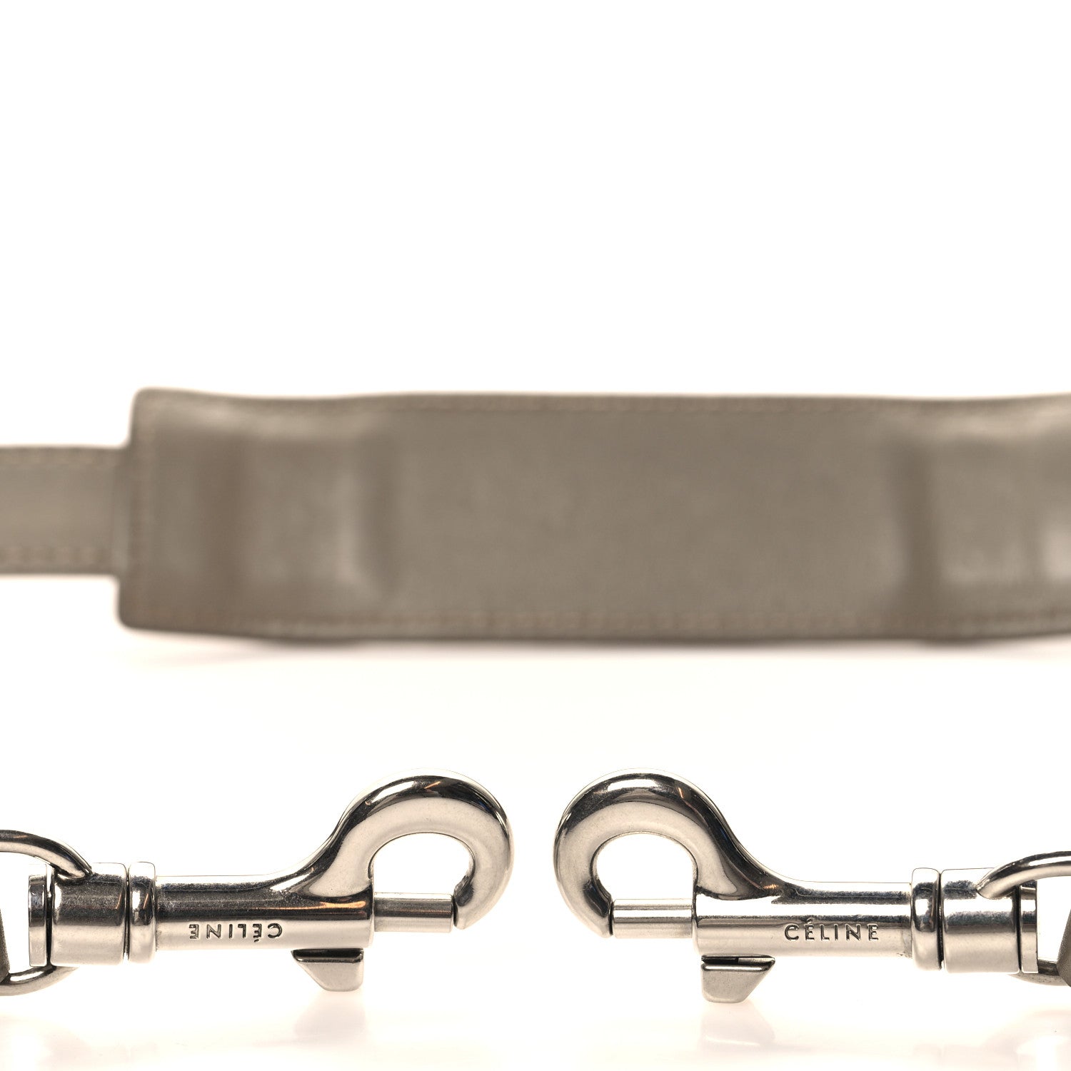 Celine Smooth Calfskin Trapeze Shoulder Strap Souris 3 of 4