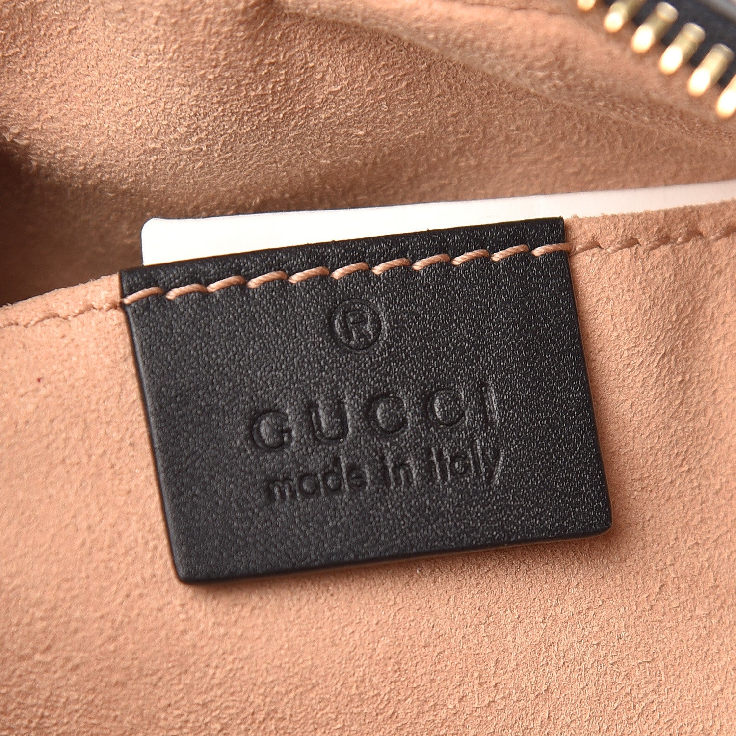 Gucci Suede Patent Web Mini Ophidia Shoulder Bag Nocciola Black 6 of 12