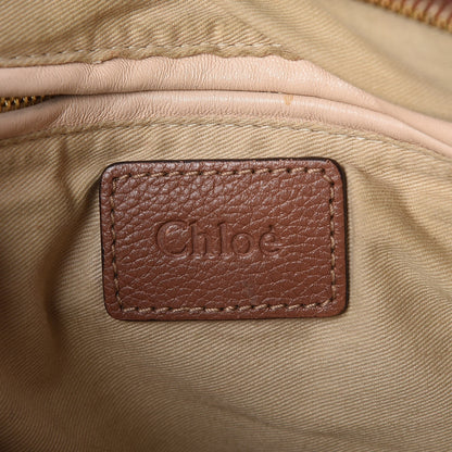 Chloe Calfskin Medium Paraty Speculoos Brown 6 of 8