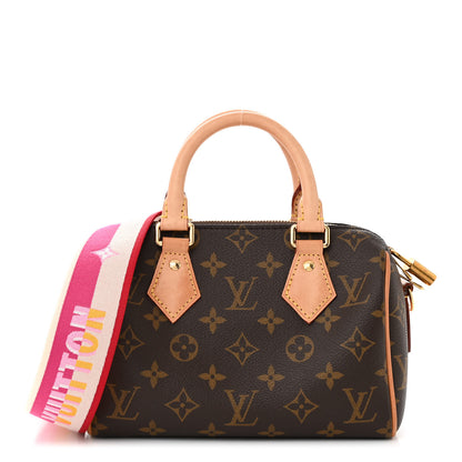 Louis Vuitton Monogram Speedy Bandouliere 20 Fuchsia 1 of 9