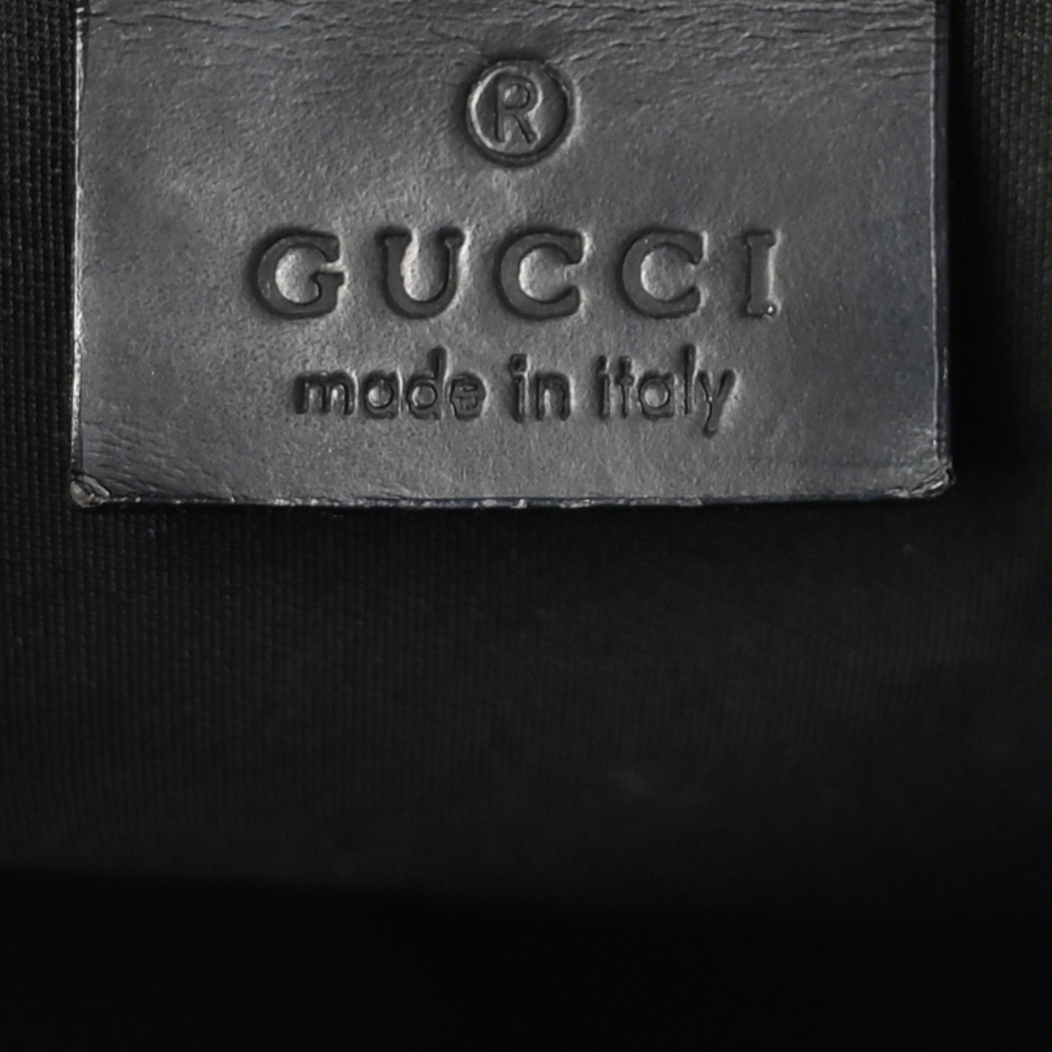 Gucci Nylon Monogram Bamboo Handle Bag Black 7 of 11