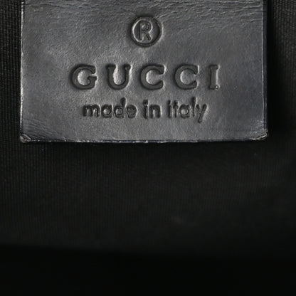 Gucci Nylon Monogram Bamboo Handle Bag Black 7 of 11