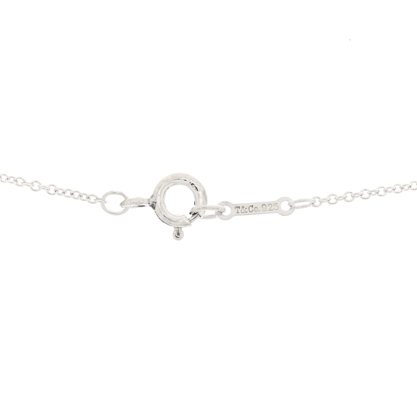 Sterling Silver Paloma Picasso Graffiti Love Pendant Necklace