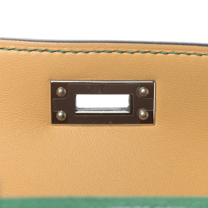 Hermes Epsom Verso Mini Kelly Sellier 20 Cactus Paille 23 of 30