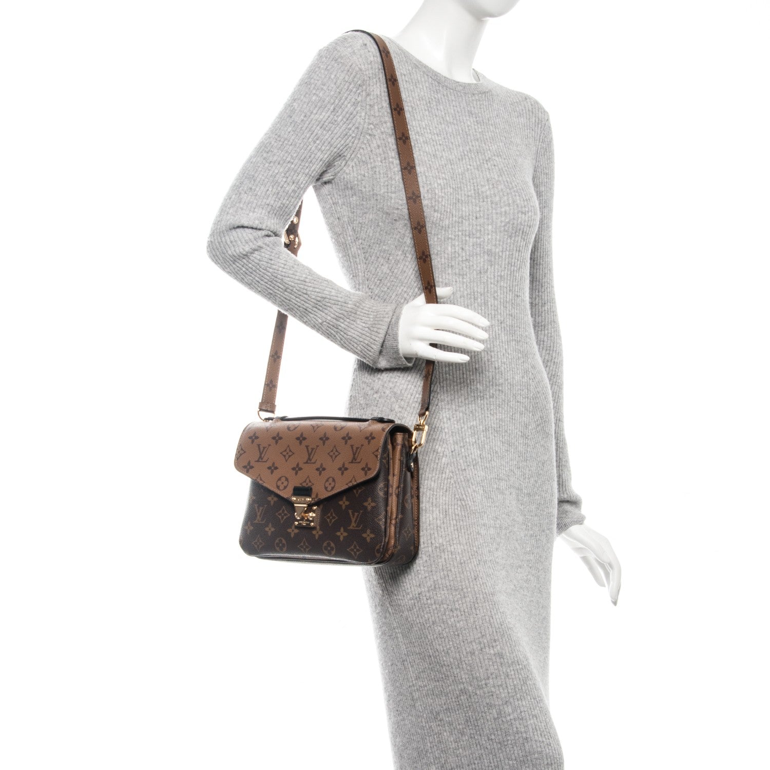Louis Vuitton Reverse Monogram Pochette Metis 2 of 7