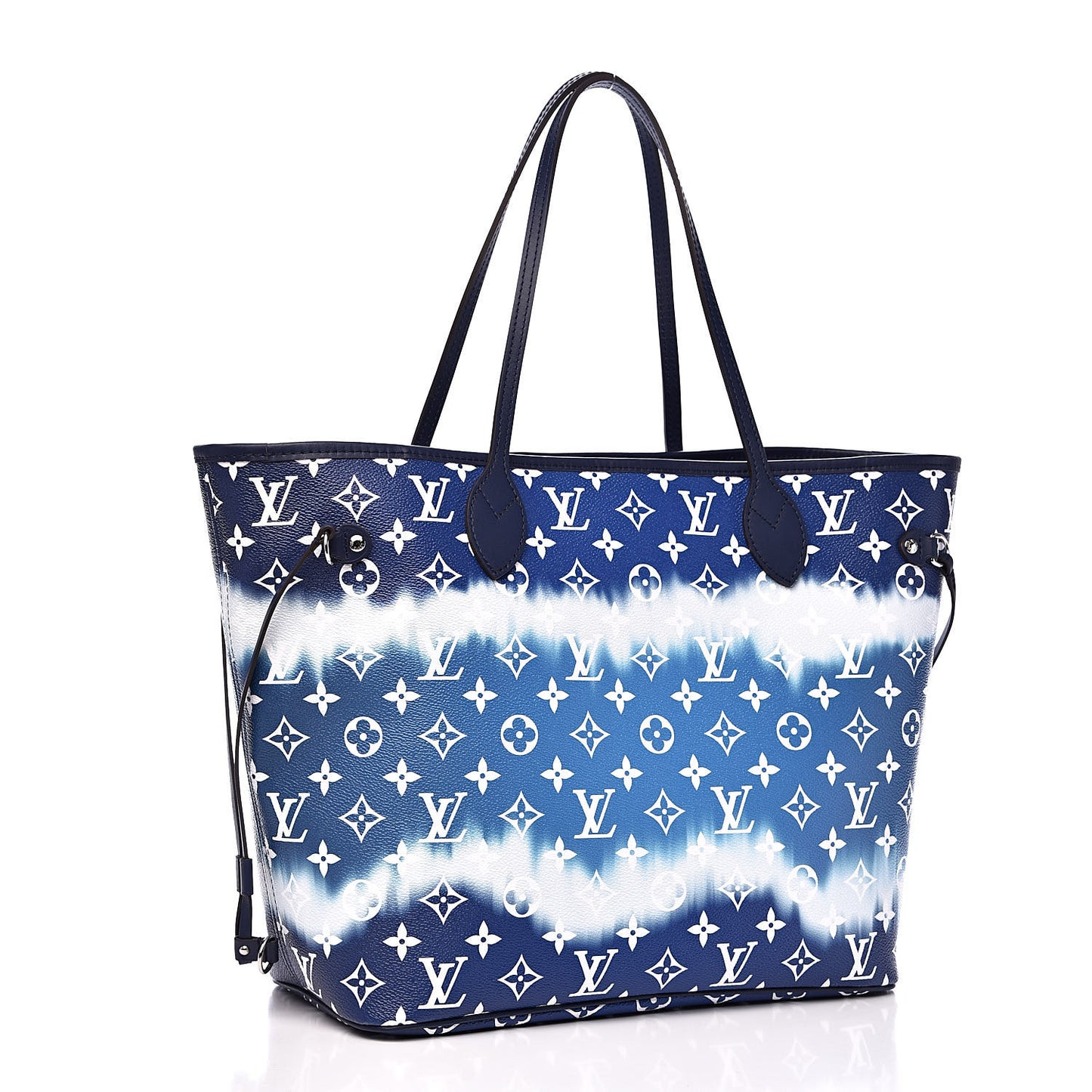 Monogram Escale Neverfull MM Blue