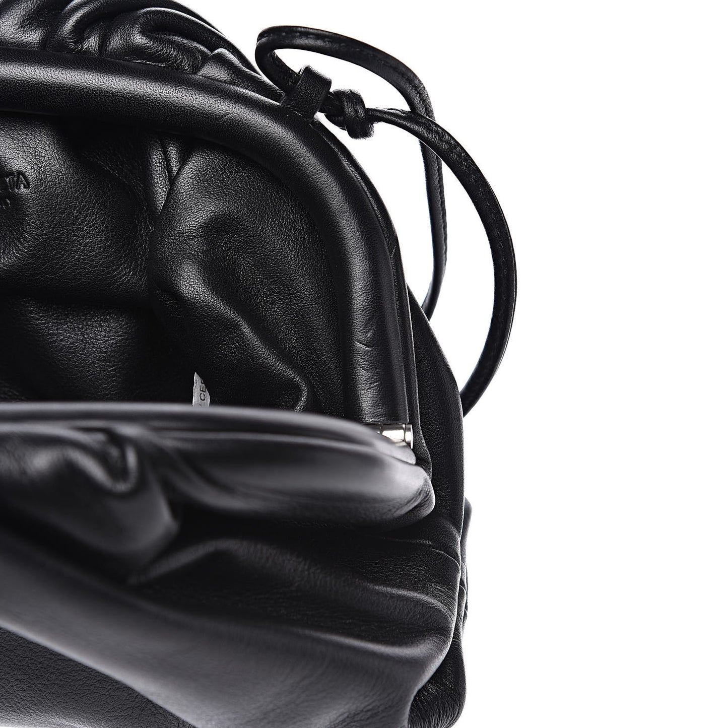 Butter Calfskin The Mini Pouch Black