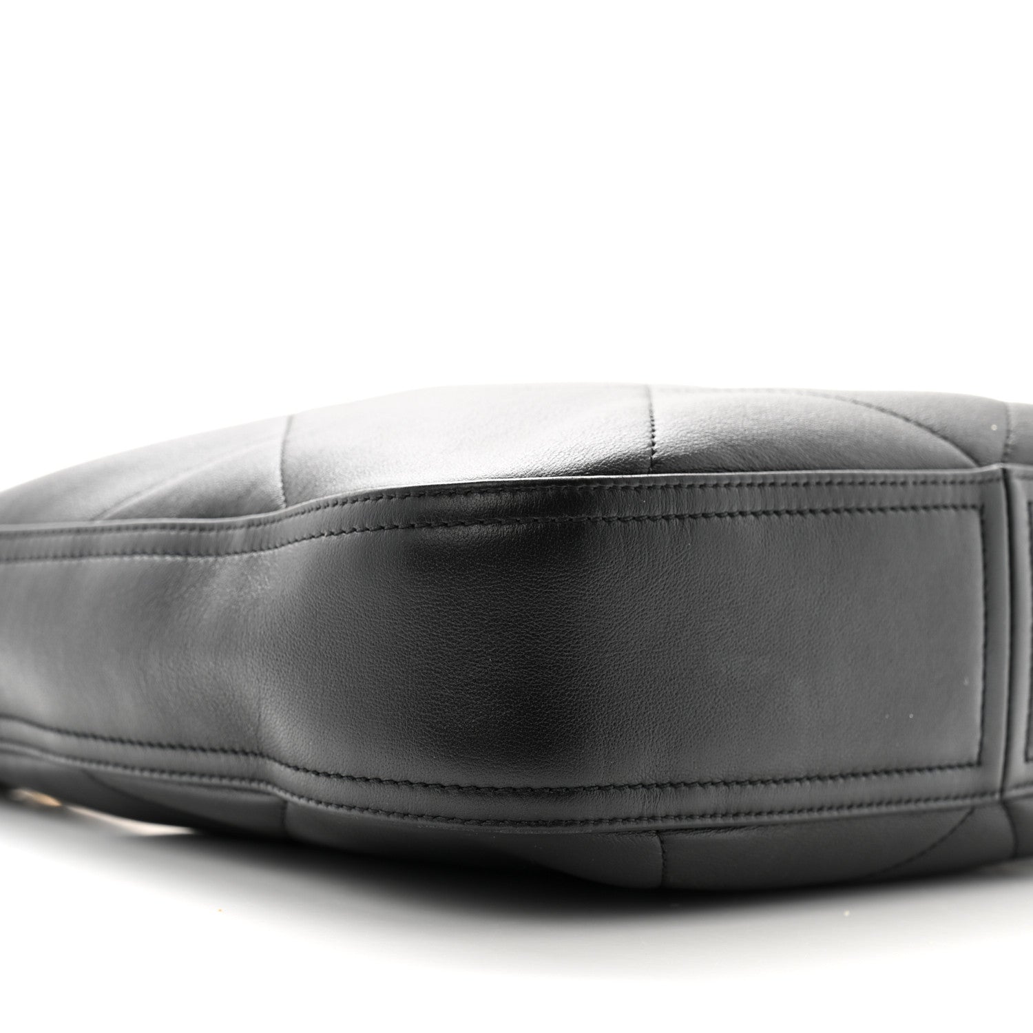 Chanel Calfskin Stitched Easy Mood Hobo Black 9 of 11