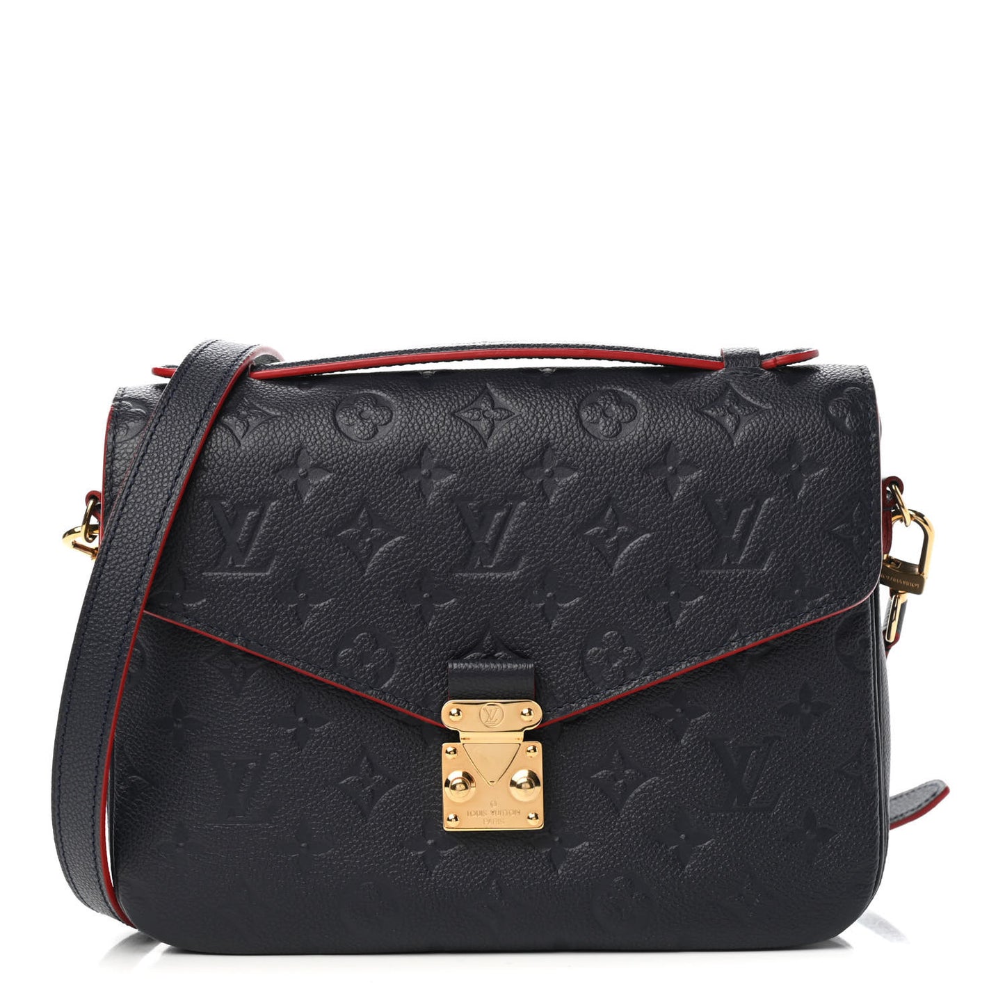 Empreinte Pochette Metis Marine Rouge