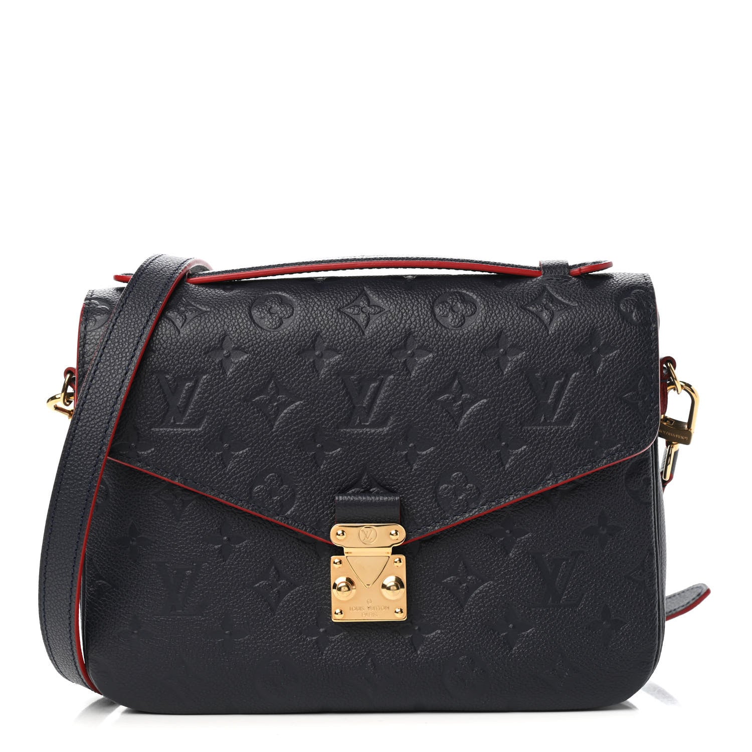 Louis Vuitton Empreinte Pochette Metis Marine Rouge 1 of 10