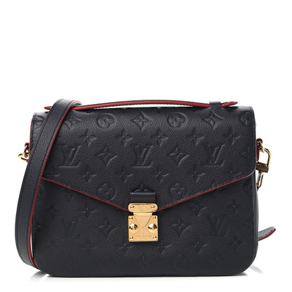 Louis Vuitton Empreinte Pochette Metis Marine Rouge 1 of 10