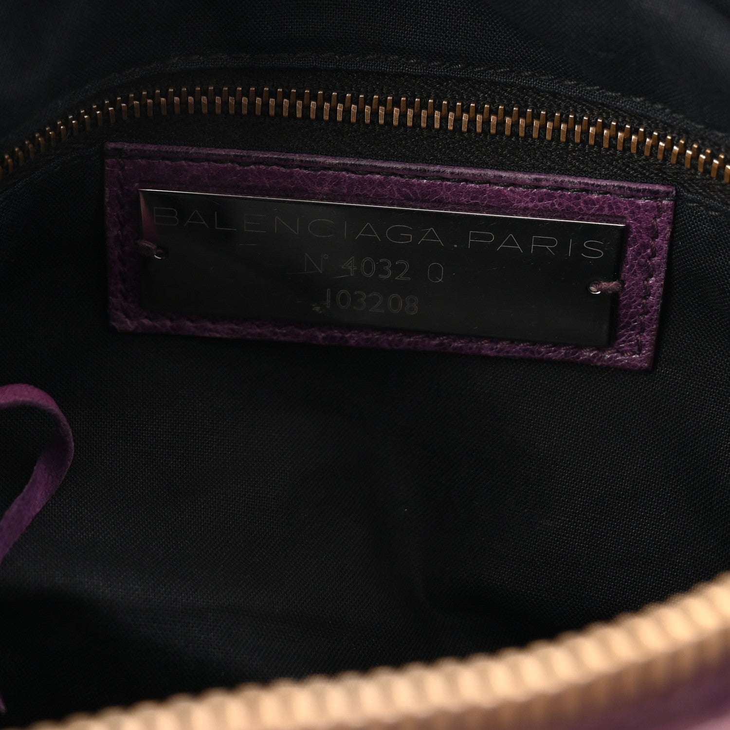 Balenciaga Agneau Classic Hardware First Raisin 6 of 11
