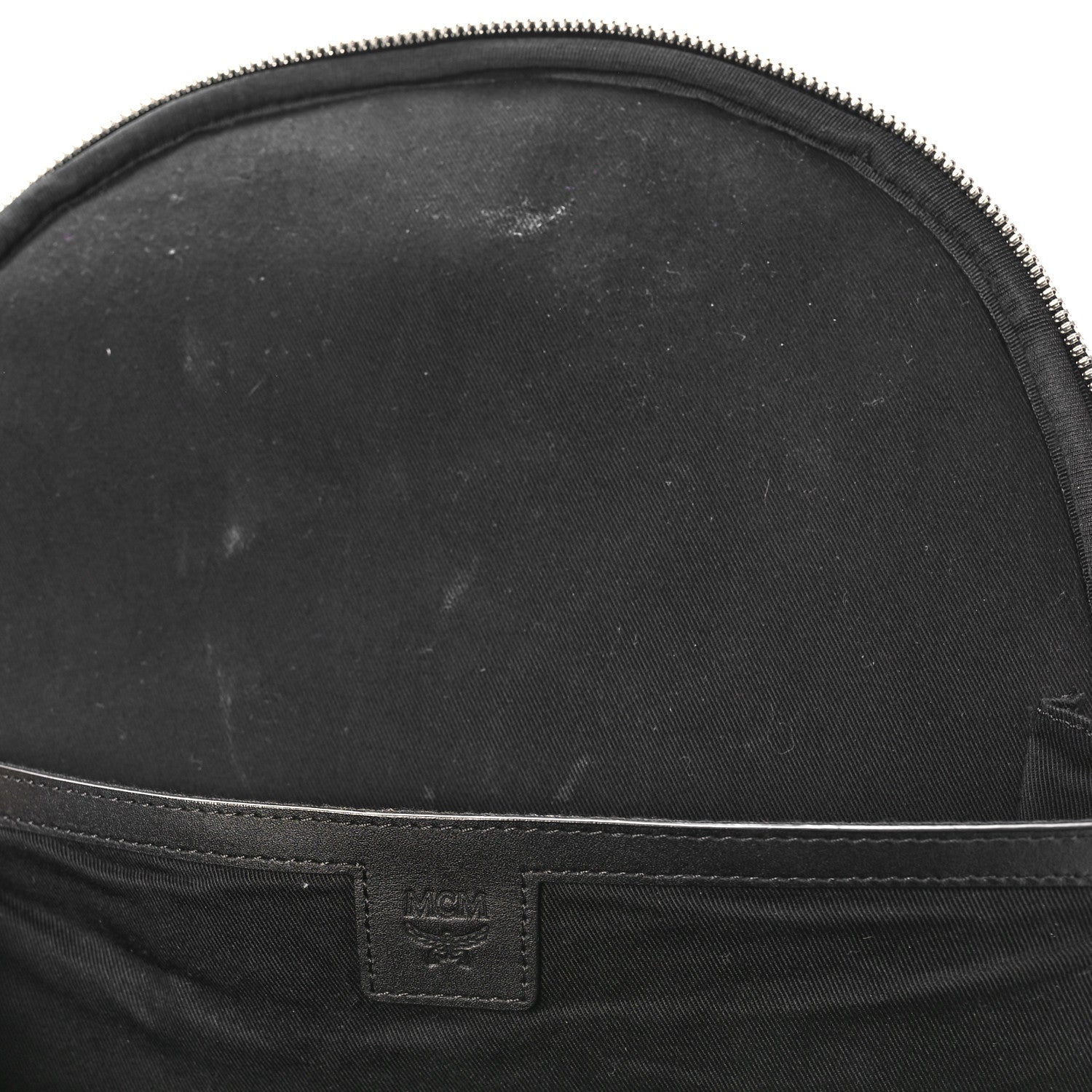 MCM Visetos Medium Stark Backpack Black 9 of 9