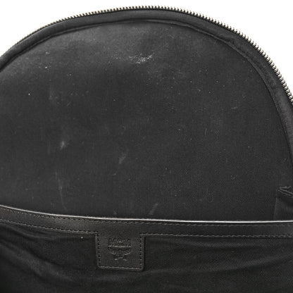 MCM Visetos Medium Stark Backpack Black 9 of 9