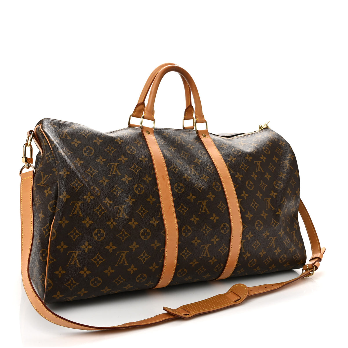 Louis Vuitton Monogram Keepall Bandouliere 55 2 of 12