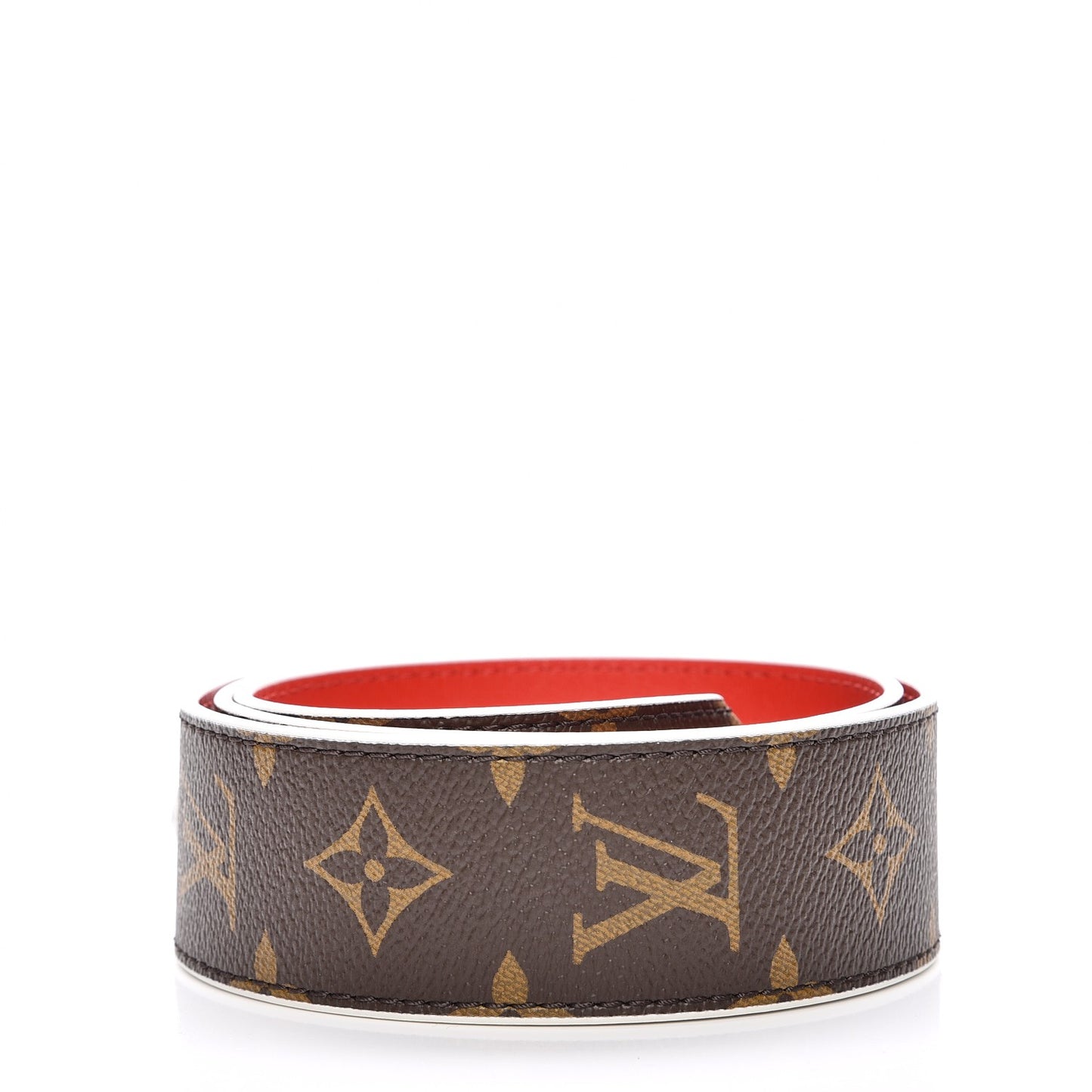 Monogram Bandouliere Shoulder Strap Red