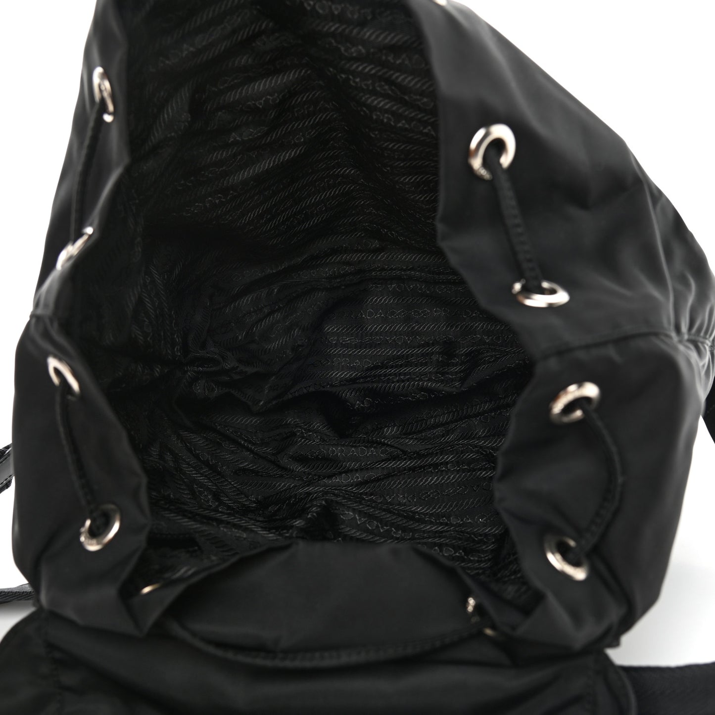 Tessuto Nylon Vela Small Backpack Black