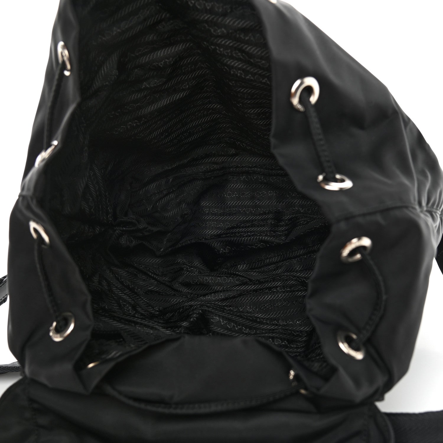 Prada Tessuto Nylon Vela Small Backpack Black 5 of 11