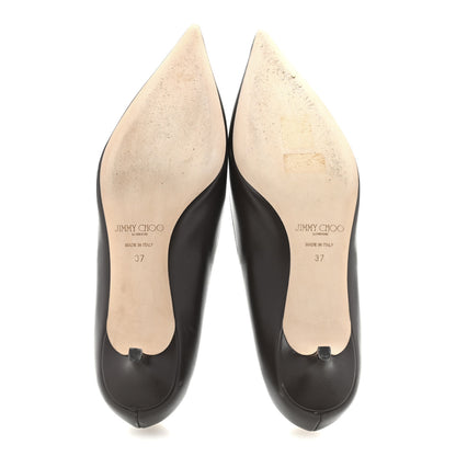 Jimmy Choo Calfskin Amelia 35 Pumps 37 Chocolate 6 of 11