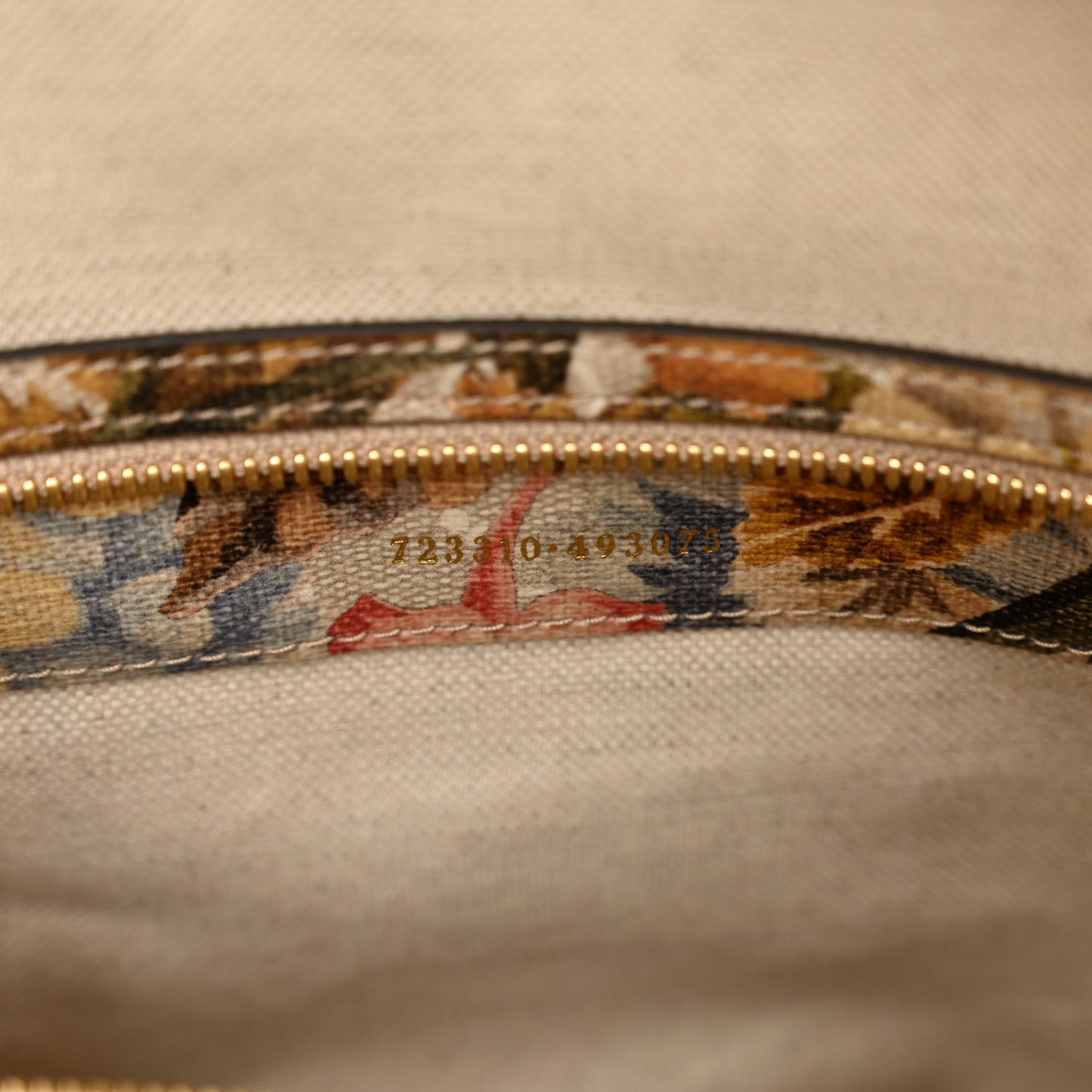 GG Supreme Monogram Ophidia Flora Print Large Duffle Bag Beige Blue Multicolor