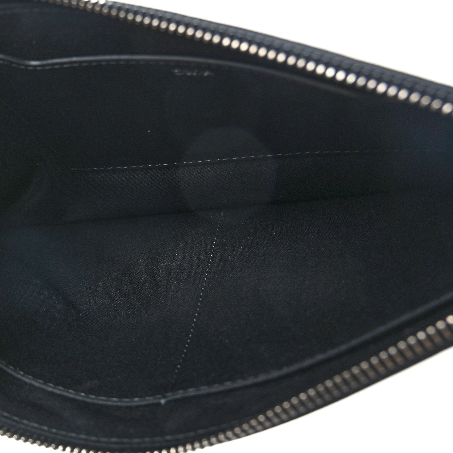 Christian Dior Coated Canvas CD Diamond Hit The Road A5 Pouch Black 5 of 6