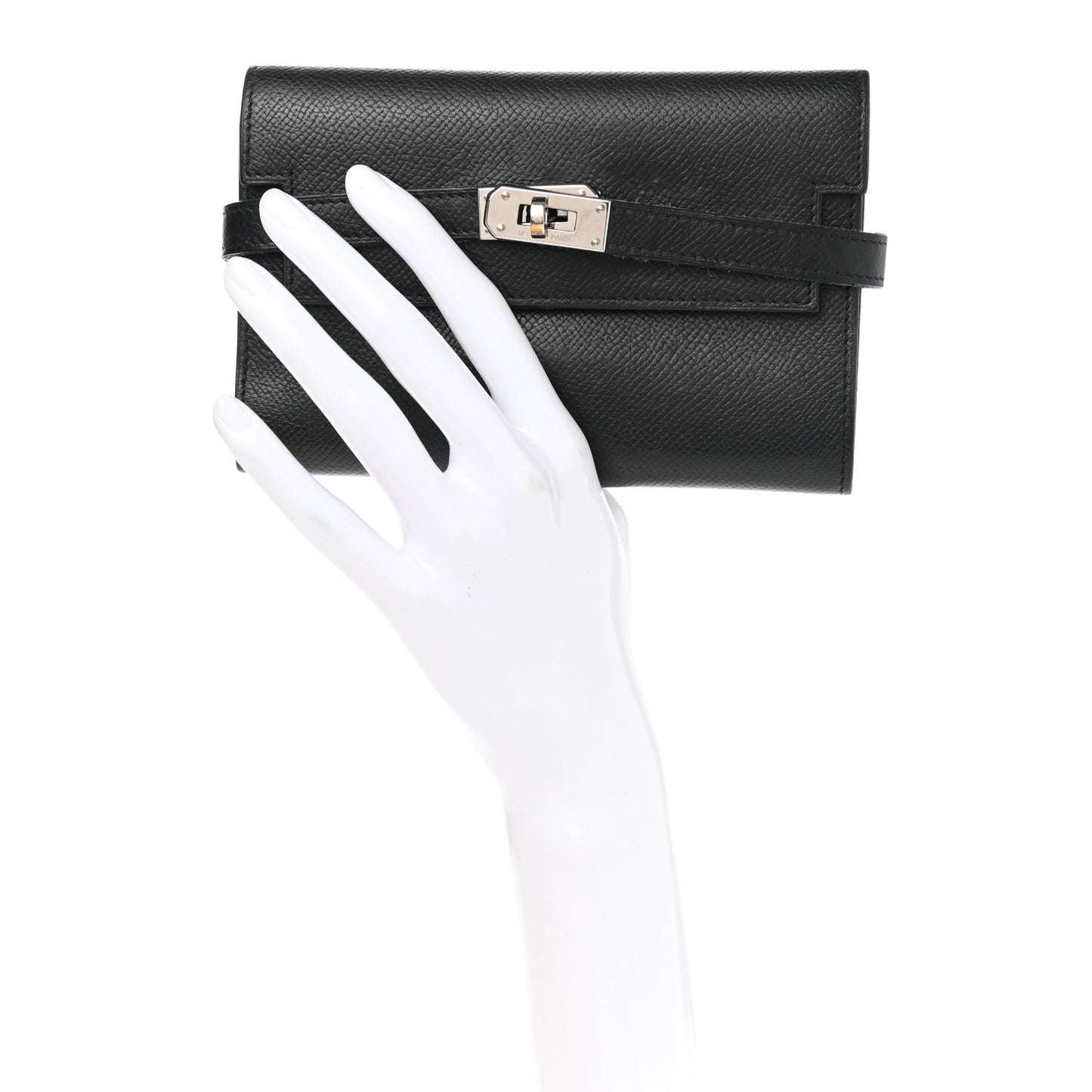 Epsom Medium Kelly Wallet Black