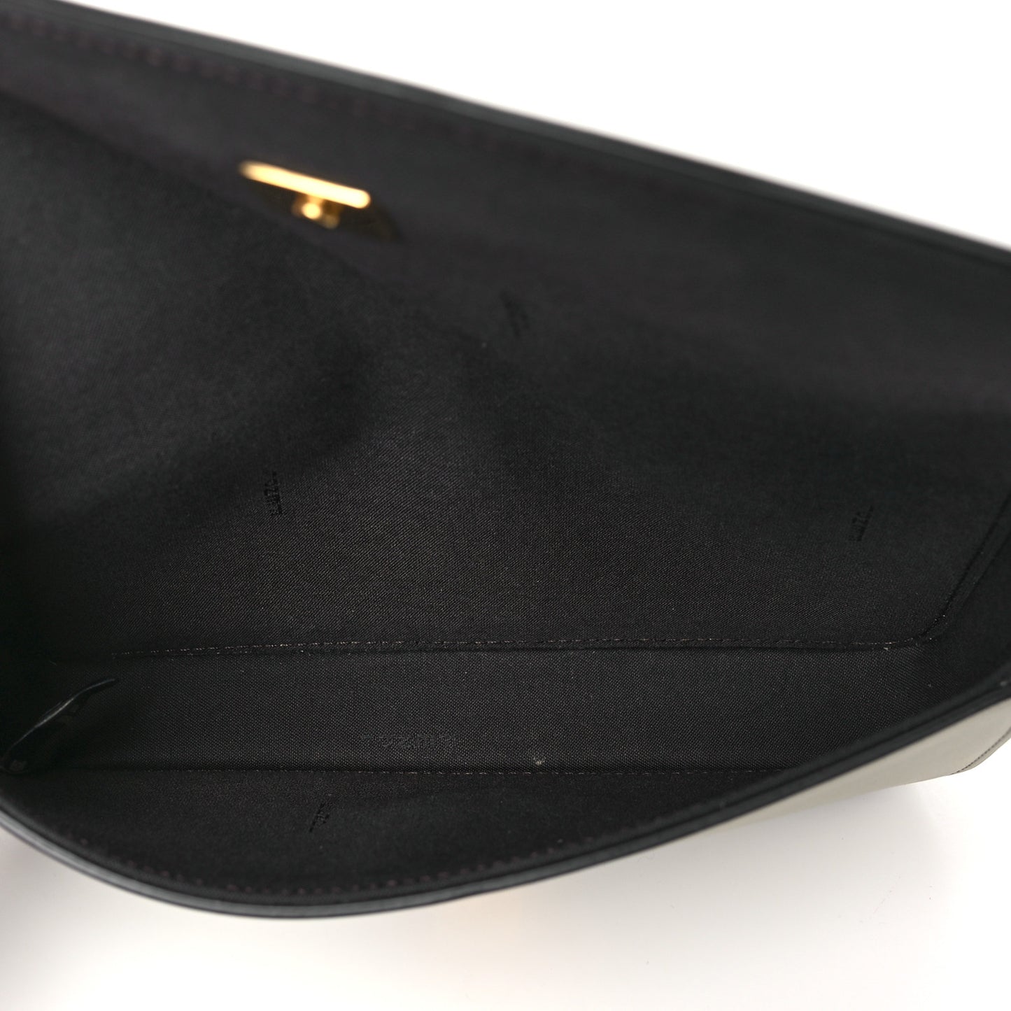 Vitello Grace Matte Fendigraphy Wallet on Chain Green Tea
