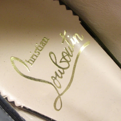Christian Louboutin Patent Leather Pumps 37 Black 6 of 6