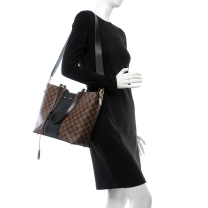 Louis Vuitton Damier Ebene Jersey Black 2 of 9