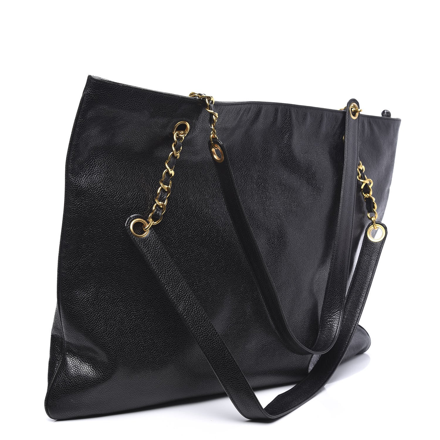 Chanel Caviar CC Shoulder Bag Black 2 of 11