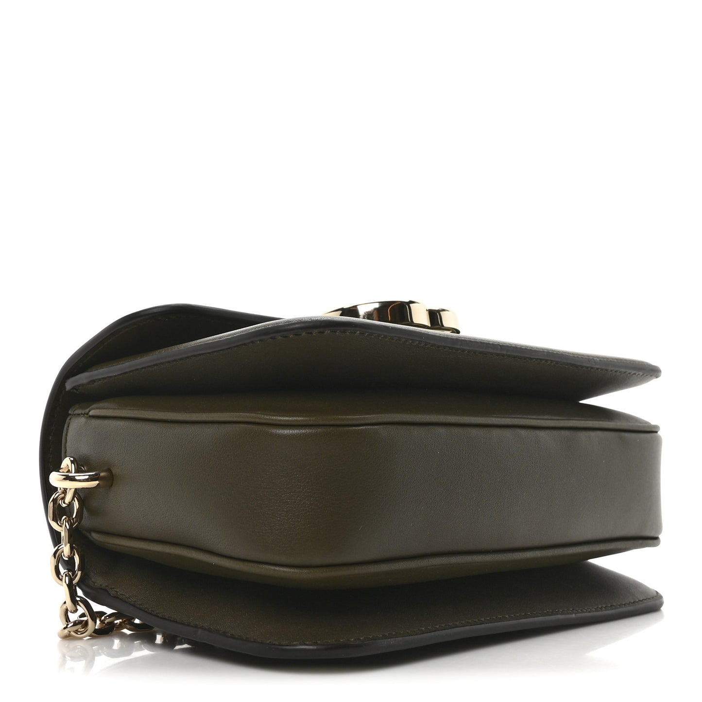 Monogram Go Small Shoulder Bag Forest Green