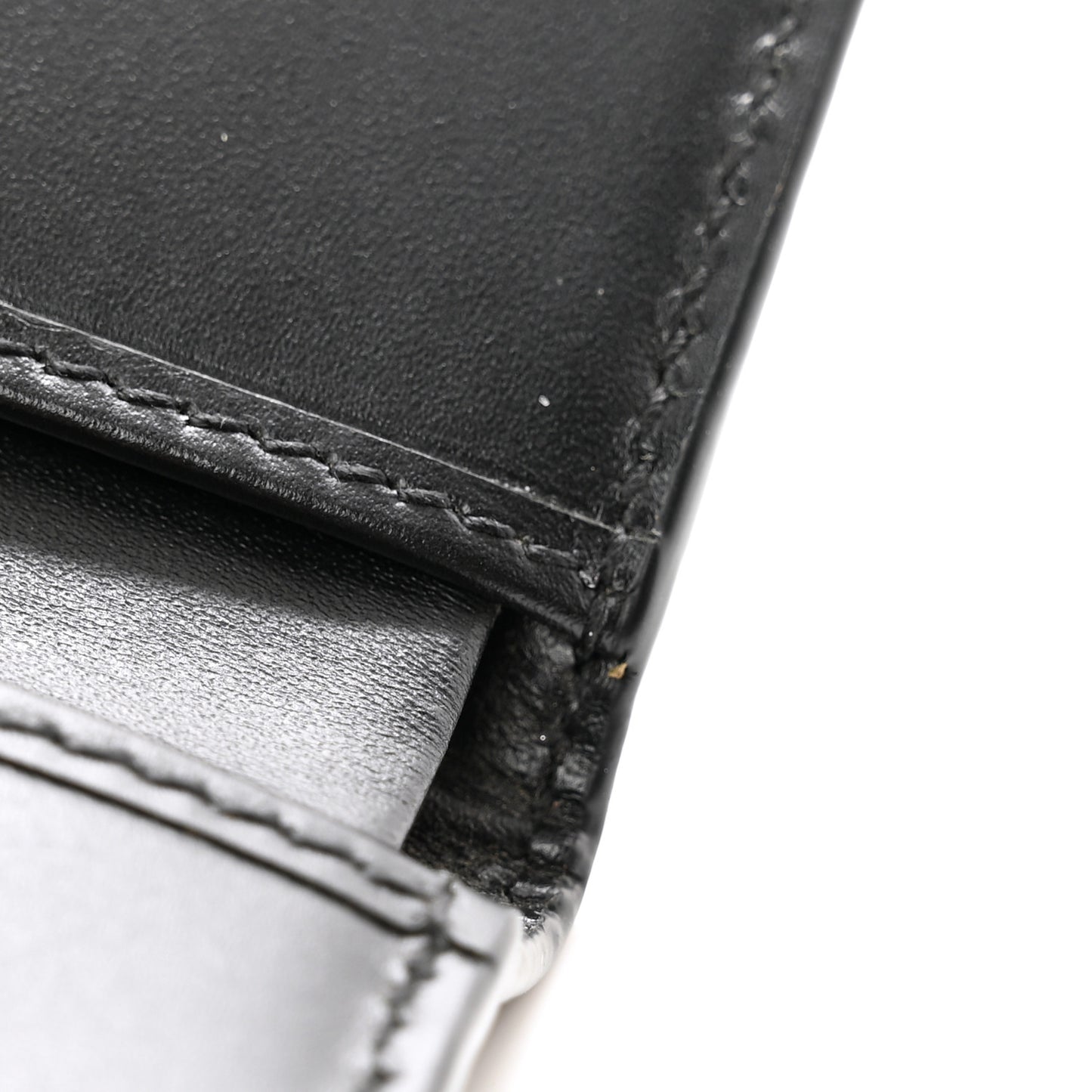 Guccissima Signature Web New Web Bi-Fold Coin Wallet Black