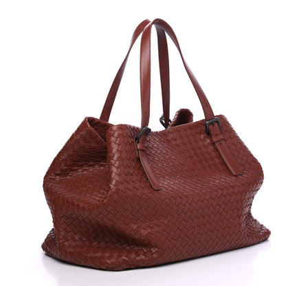Bottega Veneta Nappa Intrecciato Large Cesta Tote Brique 2 of 13