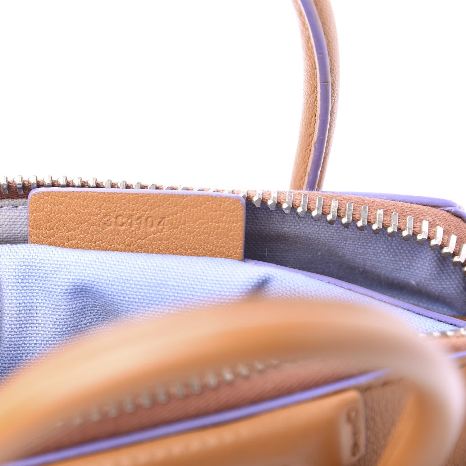 Givenchy Sugar Goatskin Mini Tri-Color Antigona Tan White Blue 10 of 12