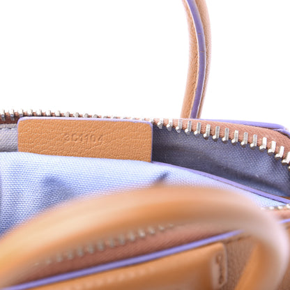 Givenchy Sugar Goatskin Mini Tri-Color Antigona Tan White Blue 10 of 12