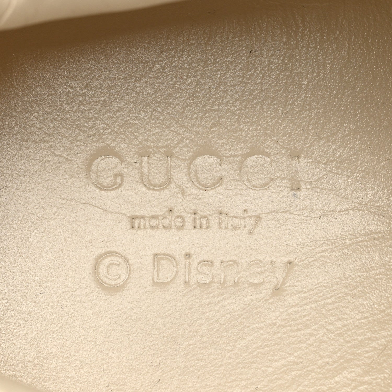 Gucci X DISNEY Calfskin Mickey Mouse Womens Rhyton Sneakers 39 Ivory 7 of 12